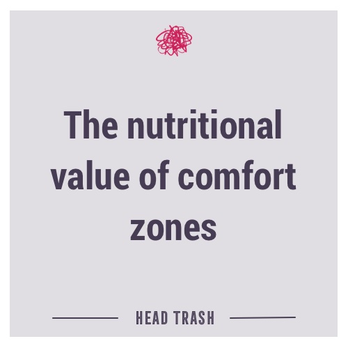 Nutritional value of comfort zones